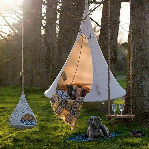 Cacoon single hot sale hanging tent